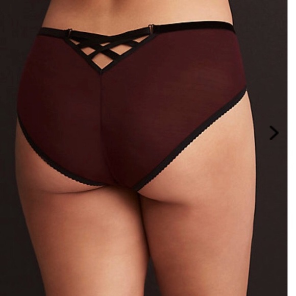 Velvet strappy Hipster - Picture 2 of 3